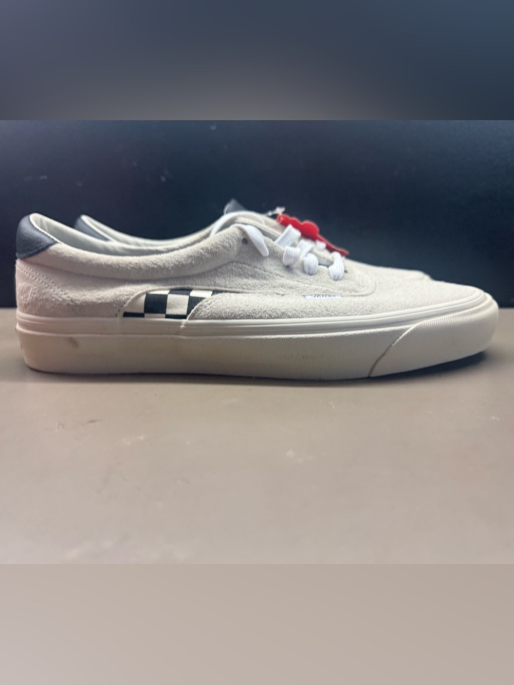 New w/ Box Men’s 63 Vans Acer Ni Sp Suede Marshmallow/Black Sneakers Size Men 11